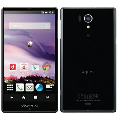 白ロム docomo AQUOS ZETA SH-04F Black[中古Cランク]【当社3ヶ月間保証】 スマホ 中古 本体 送料無料【中古】 【 中古スマホとタブレット販売のイオシス 】