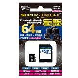 ѵ ɥ饤֥쥳 б microSD MLC 64GB UHS-1 Class10 V30 ST64MSU3PD R=90MB/s microSDXC ޥSD microSD