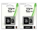 HIDISC貴重な2GB【microSDカードHDMCSD2GCLJP3 x2点】お得な2個セット