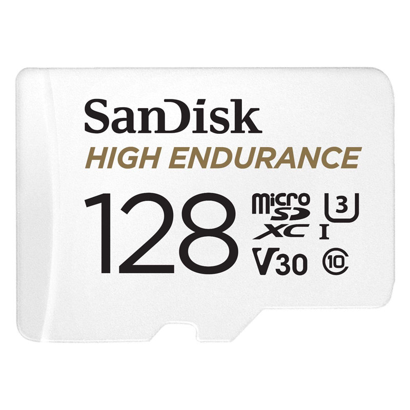 ドライブレコーダー対応・サンディスク高耐久128GB【microSDXCカードSDSQQNR-128G-GN6IA】最大R=100MB/s・C10 U3 V30