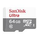 サンディスク64GB【microSDXCカードSDSQUNR-064G-GN3MN】UHS-1 Class10 R 100MB/s