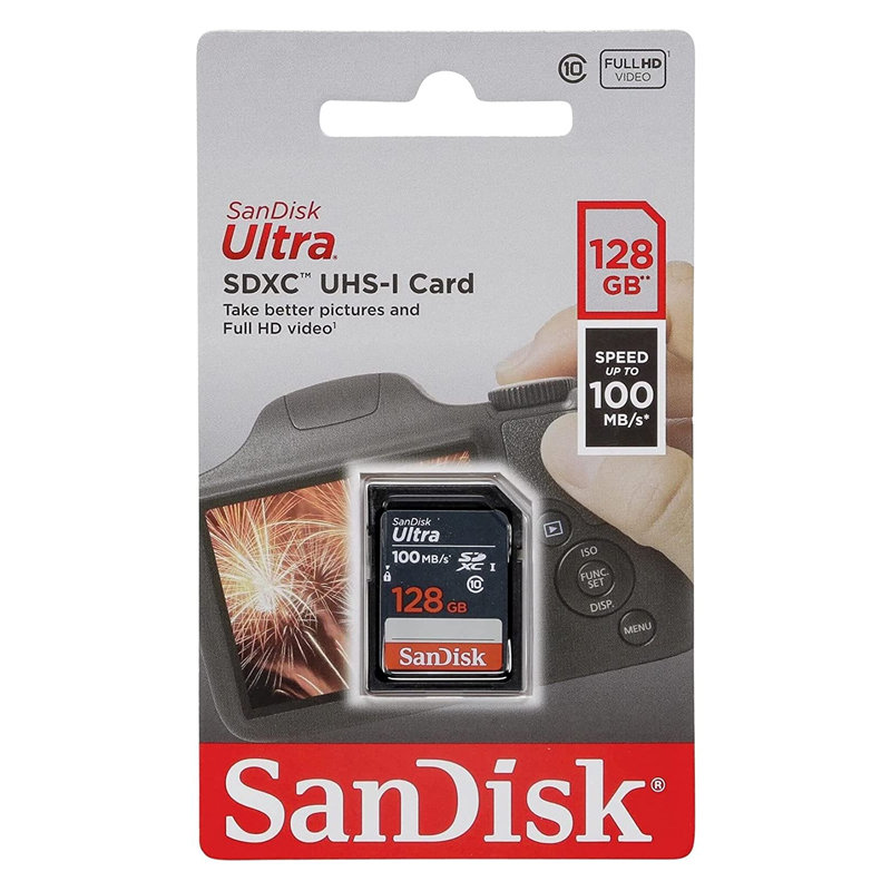 SD 128GB Class10 ǥ SDSDUNR-128G-GN3IN SANDISK SDXC SD ǥ