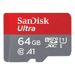 microSDカード 64GB サンディスク Ultra Class10 UHS-I A1 SDSQUAB-064G-GN6MN SanDisk microSD microSDXC マイクロSD