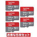 u5Zbgv microSDJ[h 64GB TfBXN Ultra Class10 UHS-I A1 SDSQUAB-064G-GN6MN SanDisk microSD microSDXC }CNSD