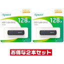 u2{Zbgv USB 128GB 5Nۏ USB3.2 Gen1 Apacer AP128GAH355B-1 Lbv USB3.0 USB