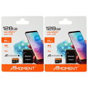「2枚セット」 microSDカード 128GB 5年保証 Nintendo Switch対応 UHS-I U3 V30 A1 MM13-128GB micro...
