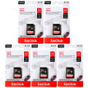 「5枚セット」 SDカード 32GB サンディスク SDSDUNR-032G-GN3IN SDHCカード SD エスディー(2)