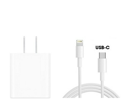 【中古】優良品・純正Apple USB-C電源アダプタ＋USB-C Type-C to Lightningケーブル(1m) 2点セット品・充電＆データ転送両対応(USB-PD)高速充電A1720