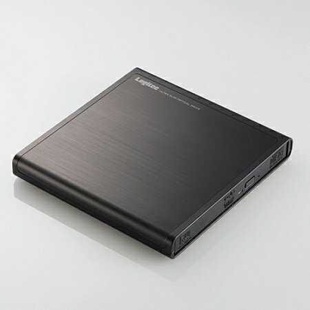 【中古】優良品 Logitec スリム 外付け CD/RW DVD/RW ドライブ！ノートPCのアップグレードに最適