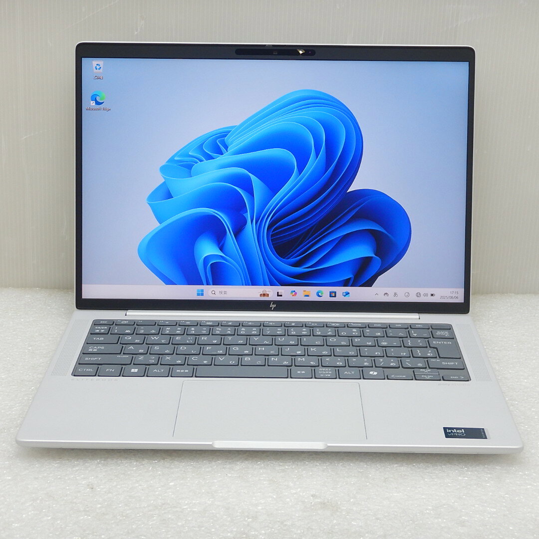 【中古 Bランク】HP EliteBook 1040 G11 Core Ultra5 135U 12コアCPU搭載 16GB SSD256GB 14インチ(WUXGA) vPro対応 Windows11Pro モバイル ノートパソコン AI向けNPU搭載 最大11TOPS ◇アウトレット◇