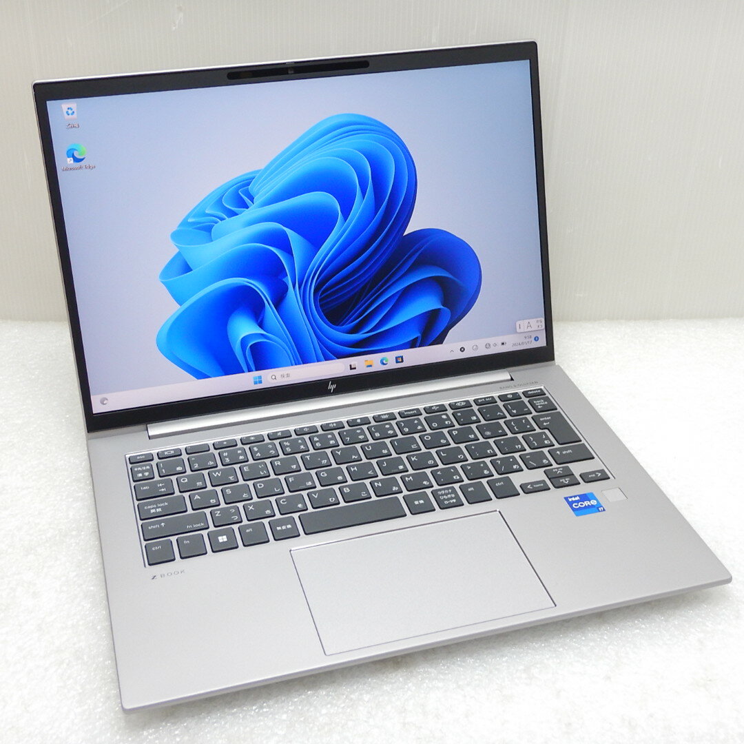 【中古 Sランク】HP ZBook Firefly 14inch G10 Mobile Workstation 81D06PA ABJ Core i7 1355U メモリ16GB SSD512GB 14インチ（1920×1200）RTX A500 Laptop グラフィックス 搭載 Windows 11 Pro ノートパソコン ◇アウトレット◇ 展示品