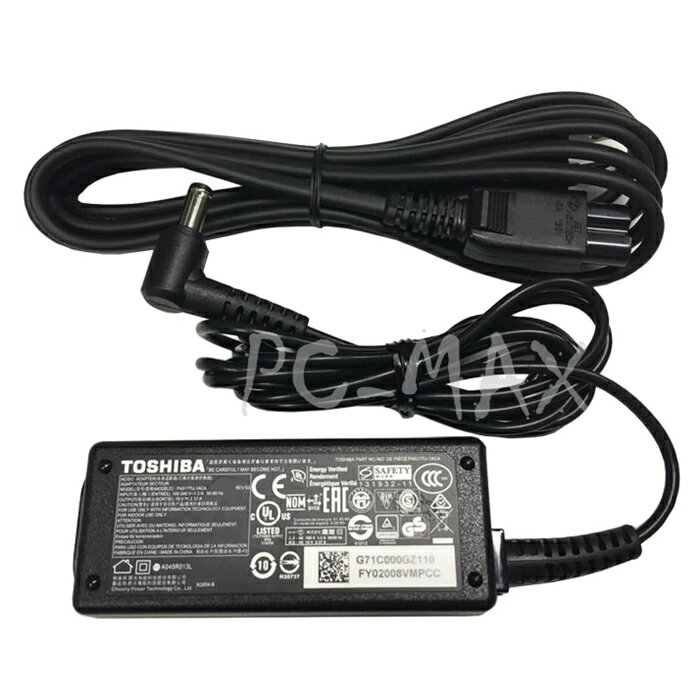 純正品 TOSHIBA 19V 2.37A PA5177U-1ACA 東芝ダイナブック用45W ACアダプター 国内2ピン仕様 便利なL字型