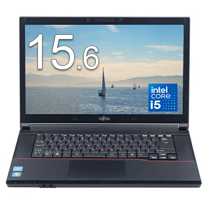 富士通 FMV ノートパソコン A574 Core i5 メモリ4GB HDD320GB Office付き WiFi DVD-ROM USB3.0 Windows10 Win10 中古パソコン