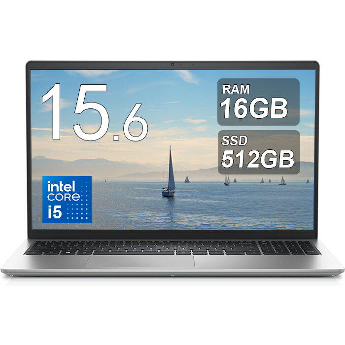 【店長におまかせ】ノートパソコン 第6世代 Core i5 メモリ 16GB 新品 SSD 512GB 15.6インチ Office付き WiFi DVD-ROM Windows11 Win11..