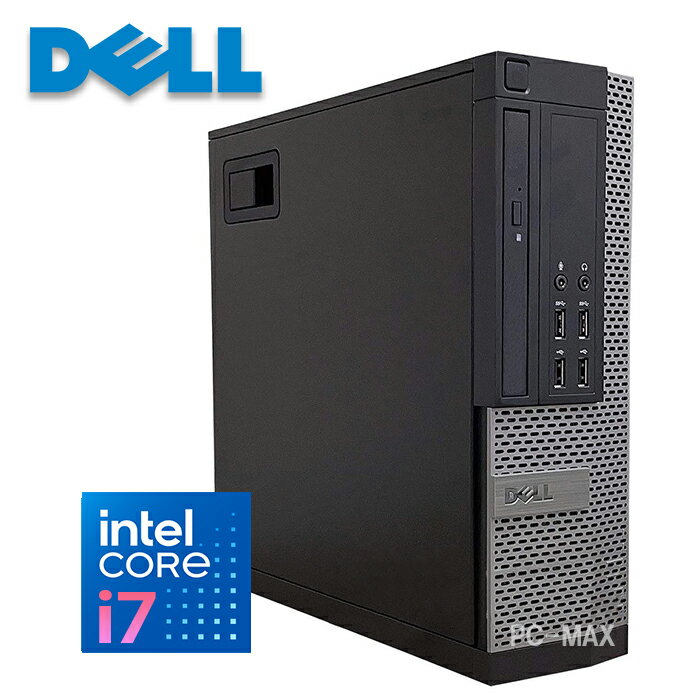 デル DELL OptiPlex 9020 SFF ハイブリッド仕様【第四世代Core i7-4770 8GBメモリ SSD128GB+HDD320GB USB3.0 光学ドライブ DisplayPort 正規版Office付き】 中古デスクトップパソコン Windows10 中古デスクトップPC Win10