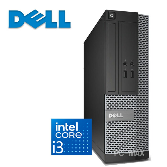 Dell デスクトップPC 3010 SFF Core i3 メモリ8GB 新品SSD 256GB Office付き HDMI DVD-ROM Windows10 Win10 中古 デスクトップパソコン 中古パソコン