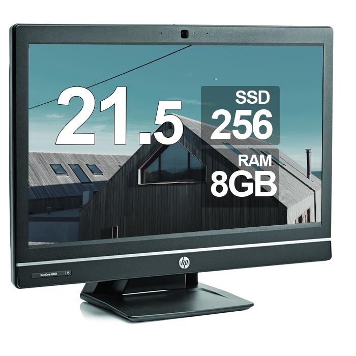 HP ProOne 600G1 AIO 21.5インチ Core i5 メモリ8GB 新品SSD 256GB Office付き USB3.0 WiFi Webカメラ ..