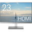 HP ե졼쥹 EliteDisplay 23磻LEDվ˥ E233 IPSѥͥ 1920x1080 եHD HDMI ̲ž ⤵Ĵšۥǥץ쥤