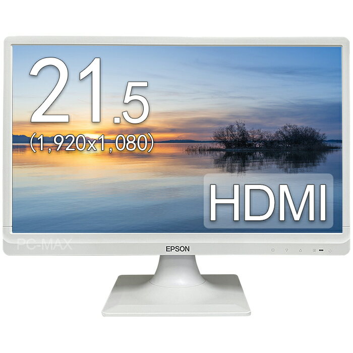 EPSON 21.5インチワイドLED液晶モニタ LD22W82L 1920x1080 フルHD HDMI HDCP スピーカー内蔵 ディスプレイ