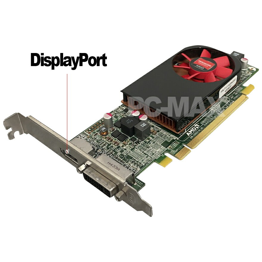 【中古】グラフィックカード フルハイト AMD Radeon R7 250 GDDR3 2GB 【ネコポス発送】