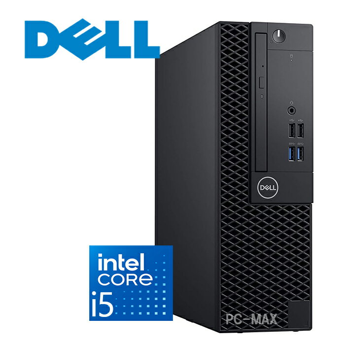 Dell デスクトップPC 3060 SFF 第8世代 Core i5 メモリ8GB 新品SSD 512GB Office付き USB3.1 DVD-ROM HDMI Windows11 Win11 中古 デスクトップパソコン 中古パソコン