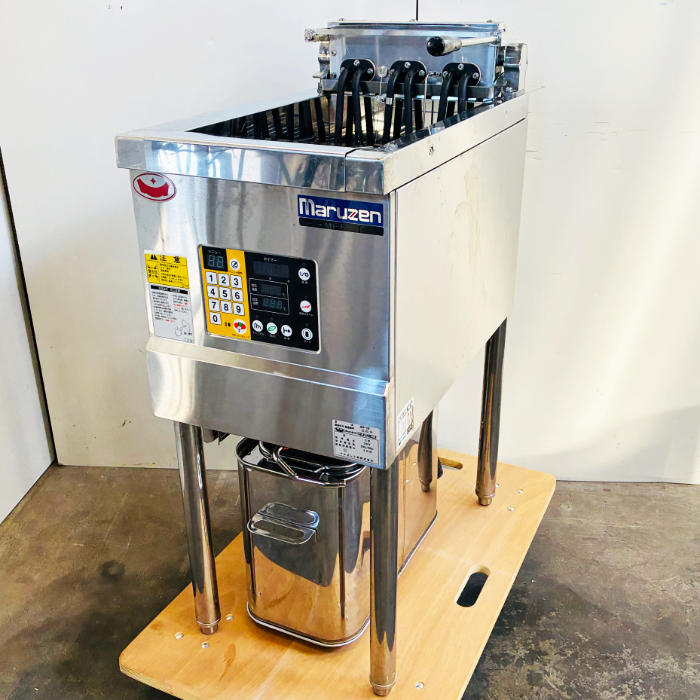 中古｜電気フライヤー MEF-13E マルゼン 2020年 業務用 1槽｜動産王｜北海道｜引取｜送料別