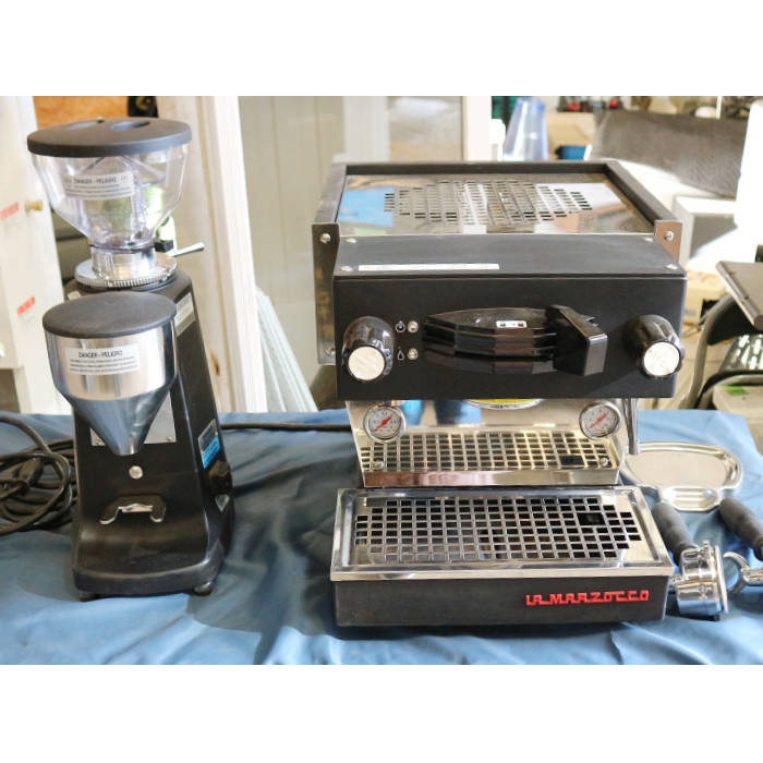 【中古】コーヒーマシン エスプレッソグラインダーLA MARZOCCO 2022年 LINEA‐MINI/LUX-D 【送料無料】【見学 千葉】【動産王】