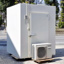 【中古】プレハブ冷蔵庫 1坪 室内機 PCU-SV100ME 室外機 PCU-SV100MU パナソニック 2021年 業務用 三相200V 送料無料 【見学 ...