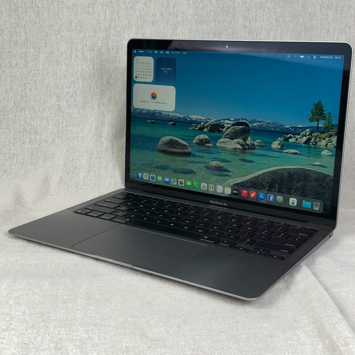 MOUSE COMPUTER - 【中古品・ACなし/本体のみ】Apple MacBook Air (M1 2020)【M1チップ・メモリ16GB・SSD256GB】A2337 EMC3598/mb-260905（480247）
