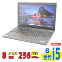 税込送料無料 あす楽対応 即日発送 良品 フルHD 15.6インチ Lenovo ThinkPad L590 Type-20Q8 / Windows11/ 高性能 八世代Core i5-8265u/ 8GB/ 爆速NVMe式256GB-SSD/ カメラ/ 無線/ Office付/ Win11【ノートパソコン 中古パソコン 中古PC】（Windows10も対応可能/ Win10）