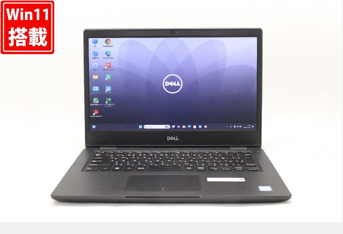 送料無料 あす楽対応 即日発送 中古 14インチ DELL Latitude 3400 Windows11 高性能 八世代Core i5-8265U 8GB 爆速NVMe式512GB-SSD カメラ 無線 Office付 Win11【ノートパソコン 中古パソコン 中古PC】（Windows10も対応可能 Win10）