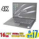 税込送料無料 あす楽対応 即日発送 中古美品 4K対応 14インチ SONY VAIO VJPK11C11N / Windows11/ 高性能 八世代Core ...