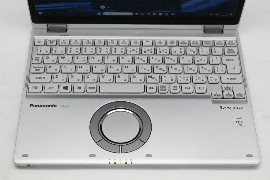 良品 2.8K対応 タッチ 12インチ Panasonic Let's note CF-QV9 Windows11 超高性能 第10世代Core i5-10310u 8GB 爆速NVMe式256GB-SSD カメラ 無線Wi-Fi6 リカバリ Office付き Win11【中古ノートパソコン 中古PC】送料無料 あす楽対応 即日発送（Windows10も対応可能 Win10）