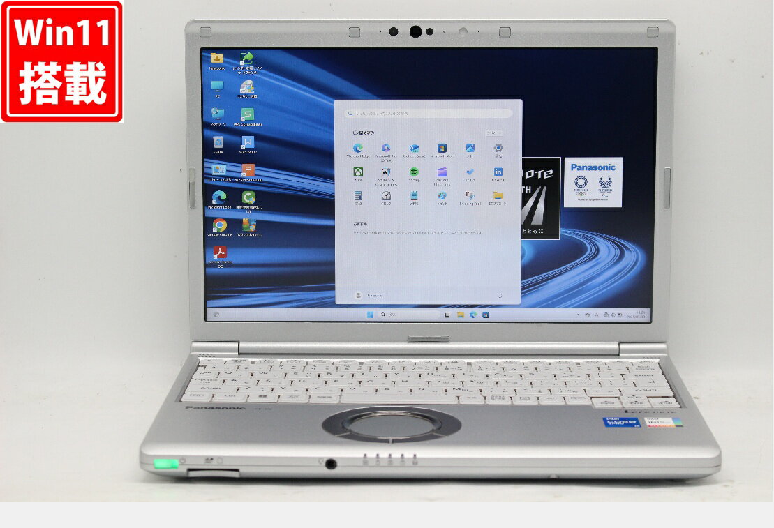  եHDбWUXGA 12.1 Panasonic Let's note SV1 Windows11 ǽ 11Core i5-1145g7 16GB ®NVMe256GB-SSD  ̵Wi-Fi6 ꥫХ Officeդ Win11ťΡȥѥ PC̵ б ¨ȯWindows10бǽ Win10