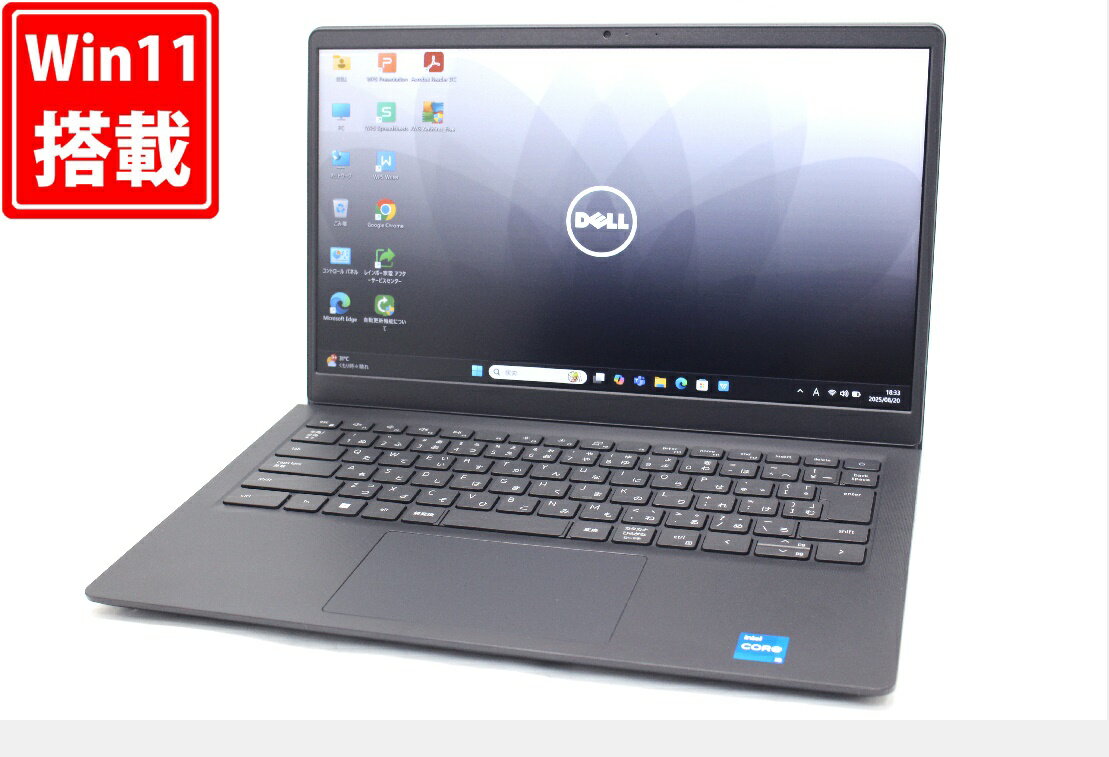 良品 フルHD 14インチ DELL Vostro 3420 Windows11 卓越性能 第11世代Core i5-1135G7 8GB 爆速NVMe式256GB-SSD カメラ 無線 Office付き Win11【中古ノートパソコン 中古パソコン 中古PC】送料無料 あす楽対応 即日発送（Windows10も対応可能 Win10）