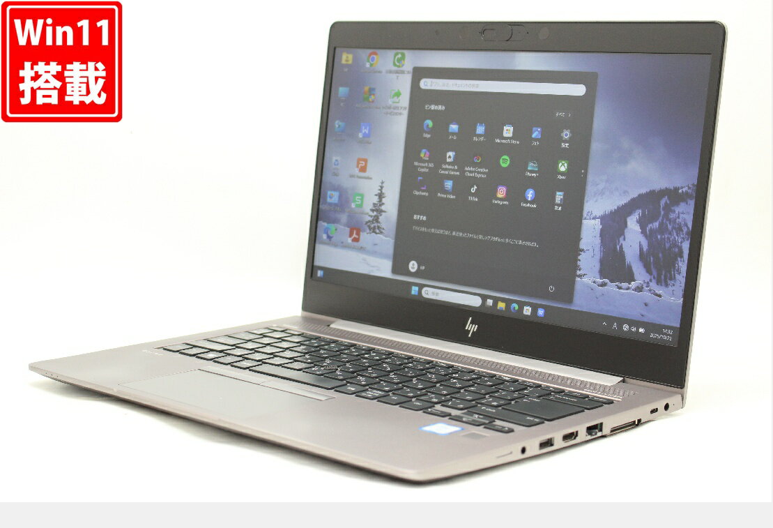 ゲーミングPC 中古 フルHD 14インチ HP ZBOOK 14u G5 Windows11 高性能 第8世代Core i7-8550u 16GB 爆速NVMe式512GB-SSD Radeon Pro WX3100 カメラ 無線 Office付き Win11【中古ノートパソコン 中古PC】送料無料 あす楽対応 即日発送（Windows10も対応可能 Win10）