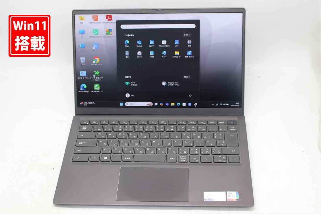 中古 フルHD 14インチ DELL VOSTRO 5410 Windows11 卓越性能 第11世代Core i7-11390H 16GB 爆速NVMe式512GB-SSD カメラ 無線Wi-Fi6 Office付き Win11【中古ノートパソコン 中古パソコン 中古PC】送料無料 あす楽対応 即日発送（Windows10も対応可能 Win10）