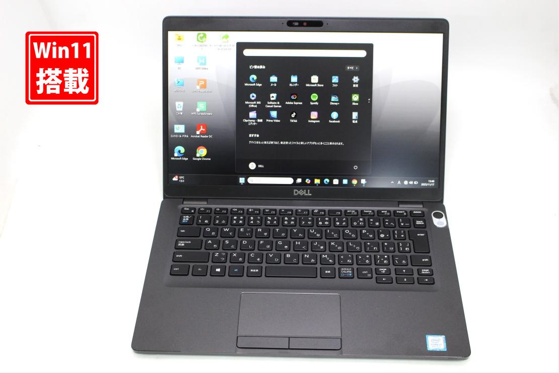良品 フルHD 14インチ DELL Latitude 5400 Windows11 高性能 第8世代Core i7-8665u 16GB 爆速NVMe式512GB-SSD カメラ 無線 Office付き Win11【中古ノートパソコン 中古パソコン 中古PC】送料無料 あす楽対応 即日発送（Windows10も対応可能 Win10）
