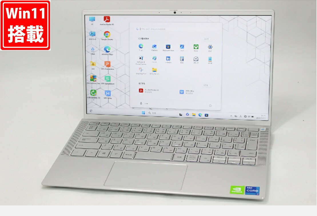 良品 フルHD 13.3インチ DELL Inspiron 7300 P122G Windows11 卓越性能 第11世代Core i7-1165G7 16GB ..