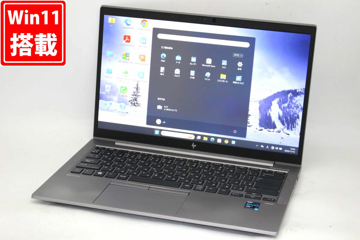 ゲーミングPC 中古 フルHD 14インチ HP ZBook Firefly 14 G8 Windows11 卓越性能 第11世代Core i7-1165G7 16GB 爆速NVMe式新品512GB-SSD NVIDIA T500 カメラ 無線Wi-Fi6 Office付き Win11【中古ノートパソコン 中古パソコン 中古PC】送料無料 あす楽対応 即日発送