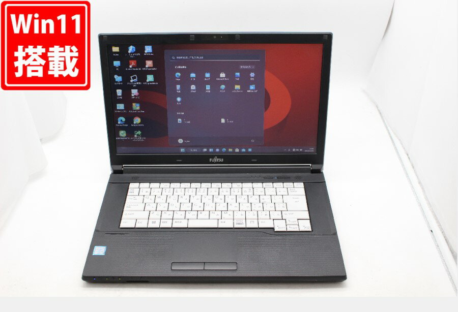 送料無料 あす楽対応 即日発送 良品 15.6インチ Fujitsu LIFEBOOK A576R Windows11 高性能 六世代Core i5-6300U 8GB 爆速512GB-SSD カメラ Office付 Win11【ノートパソコン 中古パソコン 中古PC】(Windows10も対応可能 Win10)