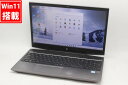 送料無料 あす楽 即日発送 中古良品 フルHD 15.6インチ HP MobileWorkstation ZBook 15v G5 Windows11 高性能 八世代Core i7-8750H 16GB NVMe式256GB-SSD 1TB-HDD NVIDIA Quadro P600 カメラ 無線 Office Win11 ノートパソコン 中古パソコン 中古PC Windows10も対応 Win10