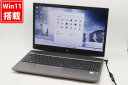 送料無料 あす楽 即日発送 訳あり フルHD 15.6インチ HP MobileWorkstation ZBook 15v G5 Windows11 高性能 八世代Core i7-8750H 16GB NVMe式256GB-SSD 1TB-HDD NVIDIA Quadro P600 カメラ 無線 Office Win11 ノートパソコン 中古パソコン 中古PC Windows10も対応 Win10