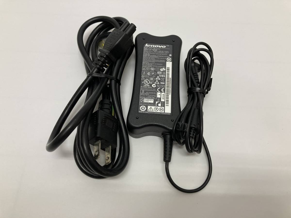 中古 純正 Lenovo/レノボ ADP-65YB B G550 Y450 U350 G400 Y330 19V 3.42A 65W ACアダプター