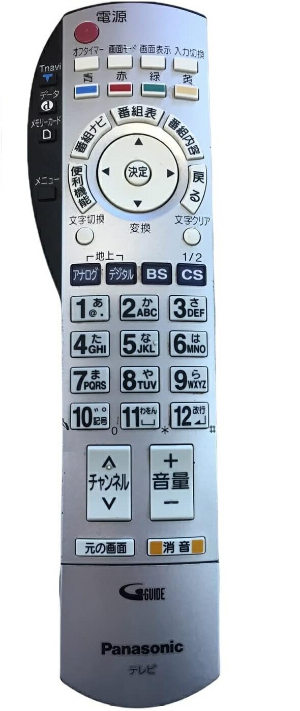 Rakuten - [中古] 純正 パナソニック Panasonic テレビ用リモコン EUR7649Z20