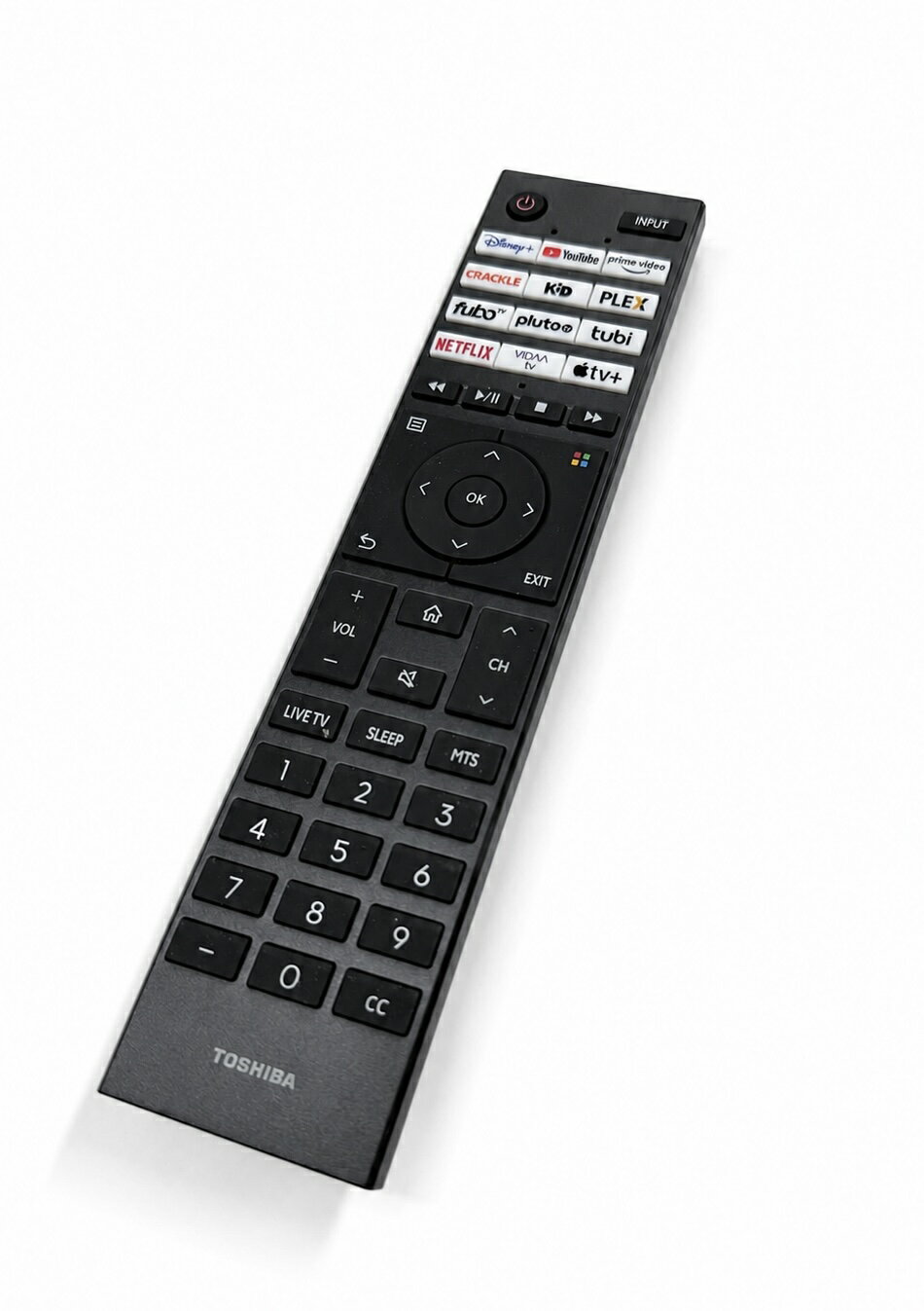 純正新品 TOSHIBA 東芝 CT-95079 スマートリモコン 東芝 32インチ 43インチ クラス V35シリーズ LED フルHD スマート VIDAA TV 32V35MU 43V35MUに対応