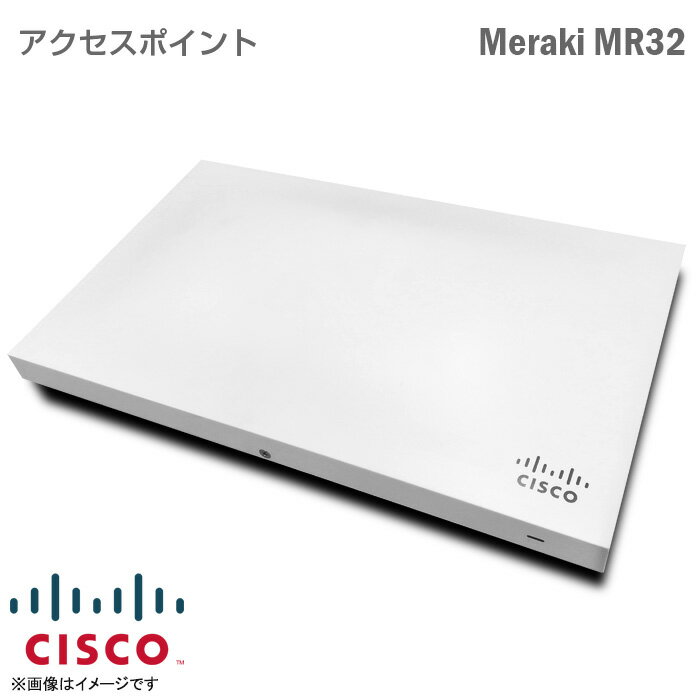 CISCO SYSTEMS アクセスポイント Meraki MR32 デュアルバンド MIMO 802.11ac Bluetooth Low Energy メラキ シスコシステムズ 【★安心30日保証】 中古