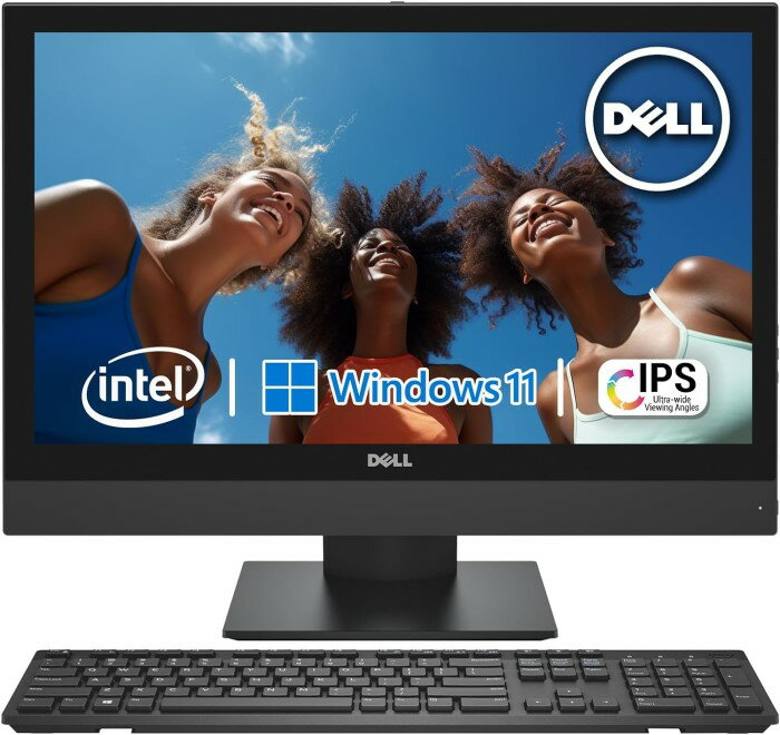 Dell 一体型PC OptiPlex 5250 高性能 intel Pentium CPU 3.5Ghzプロセッサー搭載（RAM:8GB SSD:256GB） 21.5インチフルHD非光沢ディスプレイ 5.8Ghz WI-FI Bluetooth Windows11 Pro KINGSOFT WPS Office(再生中古品)