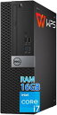 Dell OptiPlex 7050 SFF 省スペース型 デスクトップパソコン/Intel Core i7、DDR4 16GB、SSD:256GB/512GB、 Type-C搭載/Windows11/KINGSOFT WPS Office/ WiFi、Bluetooth/光学ドライブ（DVD）/4Kディスプレイ対応(再生中古品)