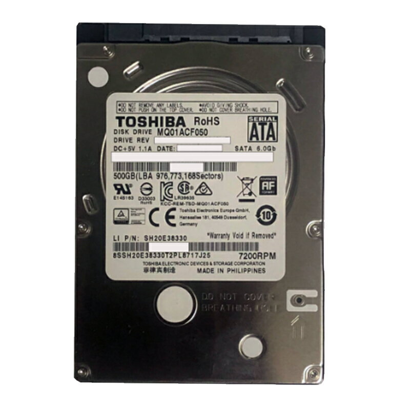 中古ハードディスク　中古HDD TOSHIBA 